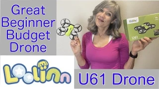 LOOLINN U61 Beginner Camera Drone, Review and Instructions of This Fantastic New Budget Drone!