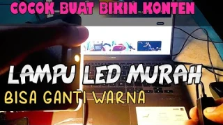 Review Lampu LED 6 inch inbex Video Camera Smartphone Bisa Dibawa Kemana Saja