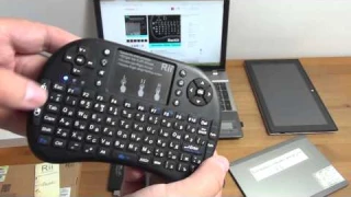 Беспроводная клавиатура для Windows и Android устройств Rii mini i8