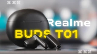 Достойные за  1200 р 🔥 Беспроводные Наушники Realme Buds T01