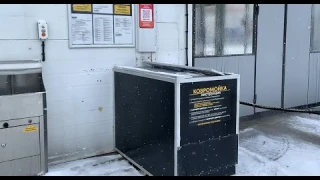 Washing car mats / автоматическая мойка автомобильных ковриков