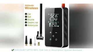 REVIEW Wireless Air Pump 150psi Touch Screen Portable Electric Tire Inflator For Car Bicycle Motorcy