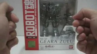 2010 Bandai Robot Spirits - AMS 129 Geara Zulu Toy Review