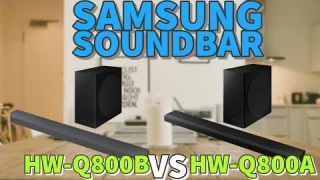 HW-Q800B vs HW-Q800A | SAMSUNG Soundbar | Full Detailed Comparison | Specifications & Review