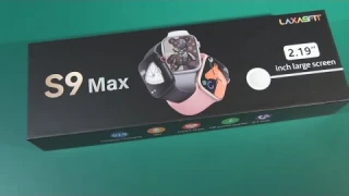 S9 MAX Bluetooth Call Sports Fitness Smart Watch - Unboxing Feature review (link in the description)