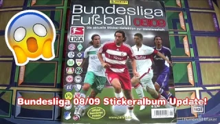 Fussball Bundesliga 2008/2009 100% Stickeralbum Update!!!