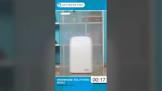 Membrane Solutions MSA3 Air Purifier - Smoke Test