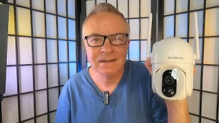 REVIEW SEHMUA Solar Security Camera with Pan & Tilt