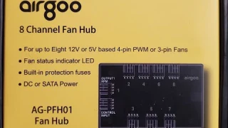 Airgoo AG-PFH01 8-Channel Fan Hub Review
