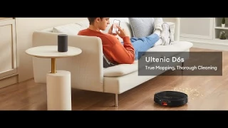 Efficient &amp; Easy to Use, Ultenic D6s robot vacuum is here for you