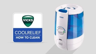 Vicks CoolRelief Filter Free Humidifier + VapoSteam VUL600 - How to Clean