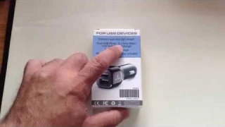 Review: New Trent Dual High-Speed USB Port Car Charger w/ Free Micro-USB Charging Cable (NT85T)