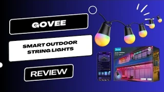Govee Smart Outdoor String Lights Review | Smart Lighting Solutions