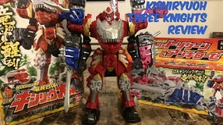 Kishiryuoh Three Knights  - Captain Subpar's Toy Reviews