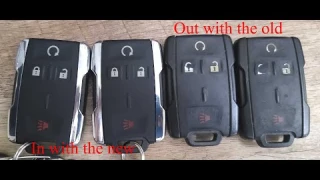 Chevy Silverado keyfob shell replacement review