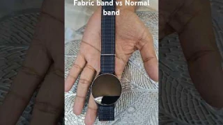 Samsung Galaxy watch 7 LTE 44CM Fabric vs normal band#galaxywatch7 #smartphone #samsung #smartwatch
