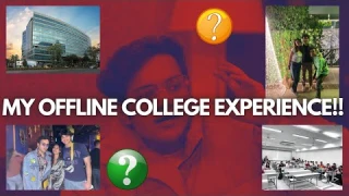 MY OFFLINE COLLEGE EXPERIENCE - NMIMS MUMBAI | Offline College Vs Online College | Harshit Chauhan