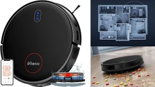 Ultenic Robot Vacuum and Mop Combo D6s, SonicTrue Vibration Mopping, 3000Pa Strong Suction