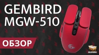 ОБЗОР GEMBIRD MGW-510 | БЕСПРОВОДНАЯ ИГРОВАЯ МЫШЬ С ПОДСВЕТКОЙ