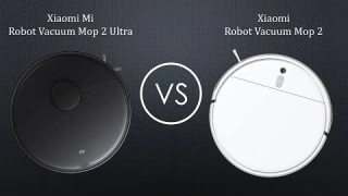 Robot Vacuum Cleaner Showdown - Xiaomi Mi Robot Vacuum Mop 2 Ultra vs Xiaomi Robot Vacuum Mop 2