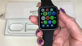Обзор Смарт часов IWO 7🔥-лучшая копия Apple Watch 7⌚️- настройка на телефон