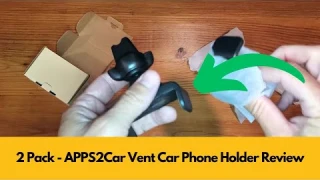2 Pack - APPS2Car Vent Car Phone Holder Review