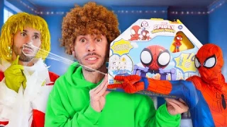 Billys Toy Review  | Spidey and His Amazing Friends Web-Spinners