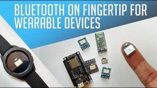 RYB080l Bluetooth Module Tutorial | Fingertip sized Bluetooth module for wearable devices | ESP8266