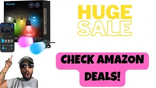 Govee Smart Outdoor String Lights, 48ft REVIEW!!
