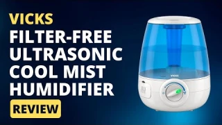 Vicks V4600 Filter-Free Ultrasonic Cool Mist Humidifier Review (Pros & Cons Explained)