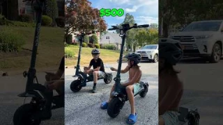 Bet Our Allowance Racing Go Trax GX3 Scooters