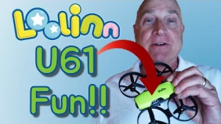 Loolinn U61 Review:  A Fun Toy Drone!
