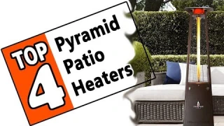 🌻 4 Gorgeous Pyramid Patio Heaters - Review Of The Best "Dancing Flame" Glass Tube Propane Heaters