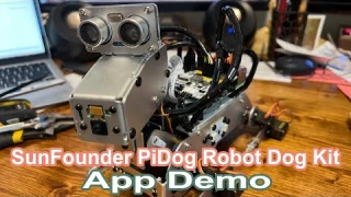 SunFounder PiDog App Demonstration