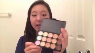 15 colour concealer palette