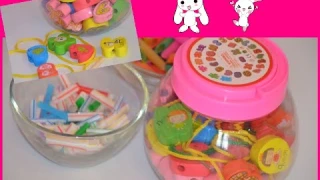 Разноцветные детские шнуровки-бусы для детей. Посылка с Aliexpress.