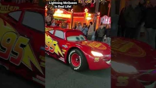 Lightning McQueen at Disney California Adventure #shorts