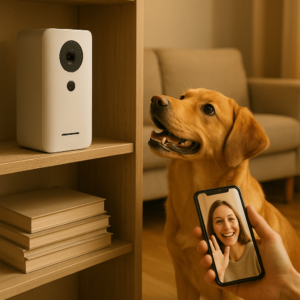 Smart Pet Camera: See, Hear, and Interact with Your Pet Remotely