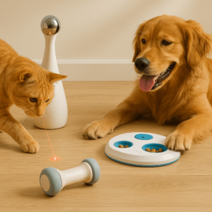 Smart Interactive Toys for Cats and Dogs: Stimulating Activity and Mental Engagement